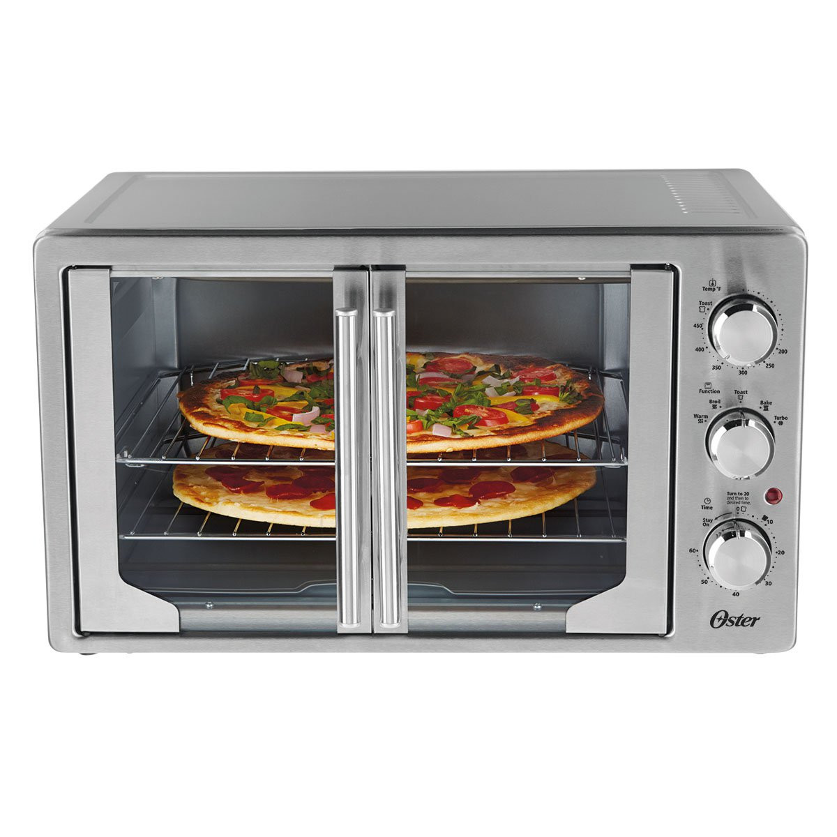 Oster Horno Eléctrico TSSTTVFDXL2 42Lts 1500W French Door - Inox