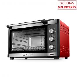 Horno Eléctrico 55Lts Ultracomb UC 55ACN Doble Anafe Grill Convección