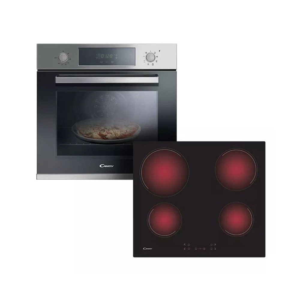 Candy Smartpack Horno Electrico Empotrable Fcp605x Anafes E H64ccb