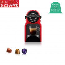 Nespresso Cafetera Caps INISSIA Red 