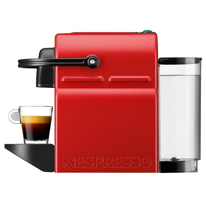 nespresso inissia bundle coffee machine red bec200xr