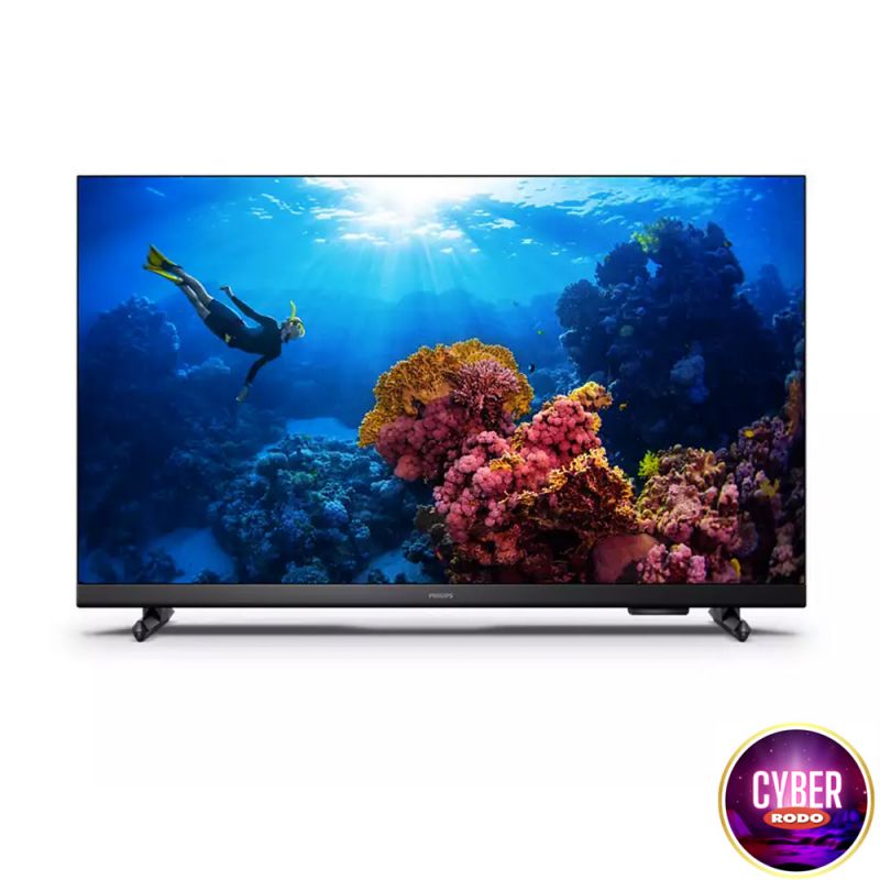 Smart TV 32" Philips HD 32PHD6918/77 Google TV Gris