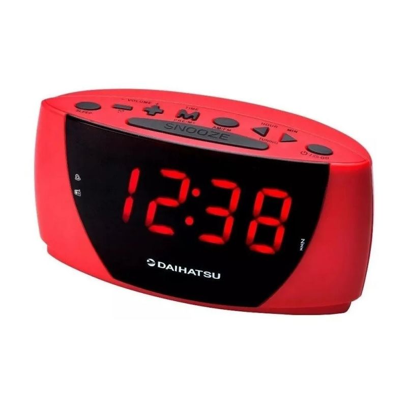 Las mejores ofertas en Cuarzo (enchufe eléctrico) radios Radio Reloj Alarma  Negro