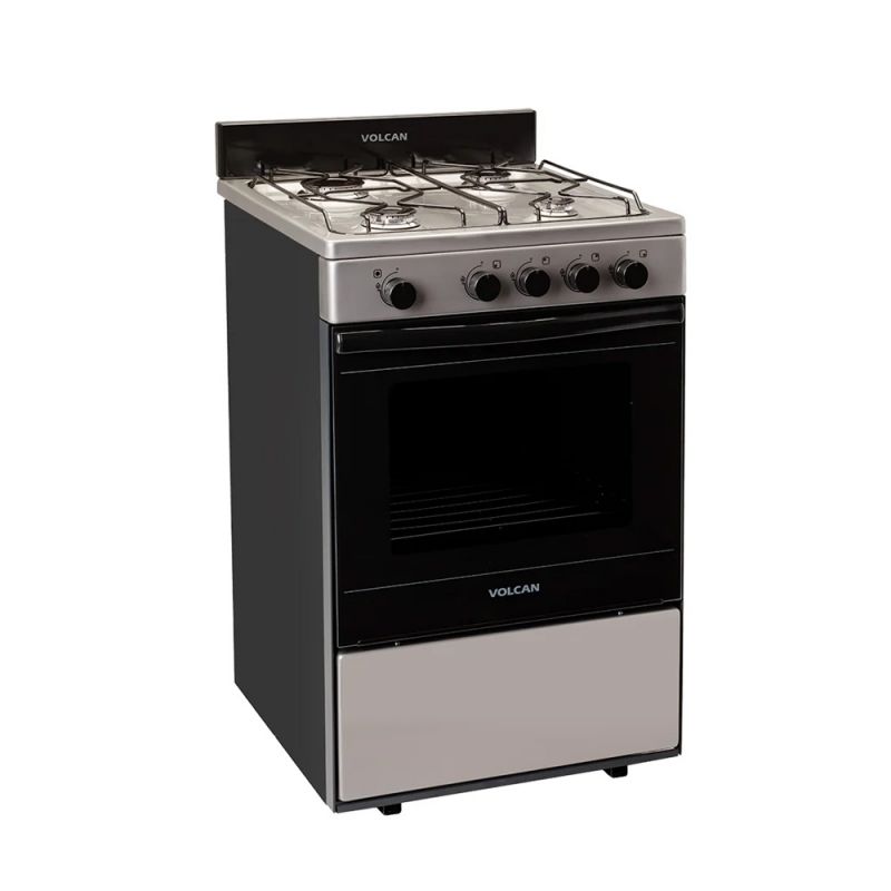 Cocina a Gas 55CM 4H Volcan 87679VM Inox