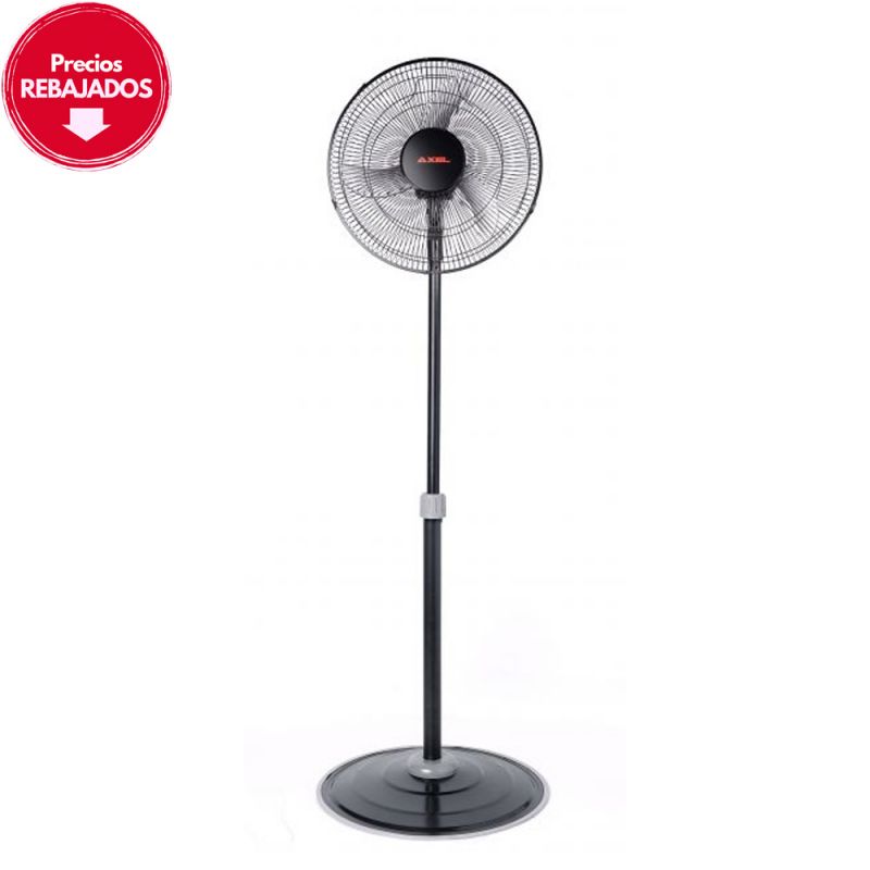 Axel Ventilador de Pie 16" AX-PIE16 Negro