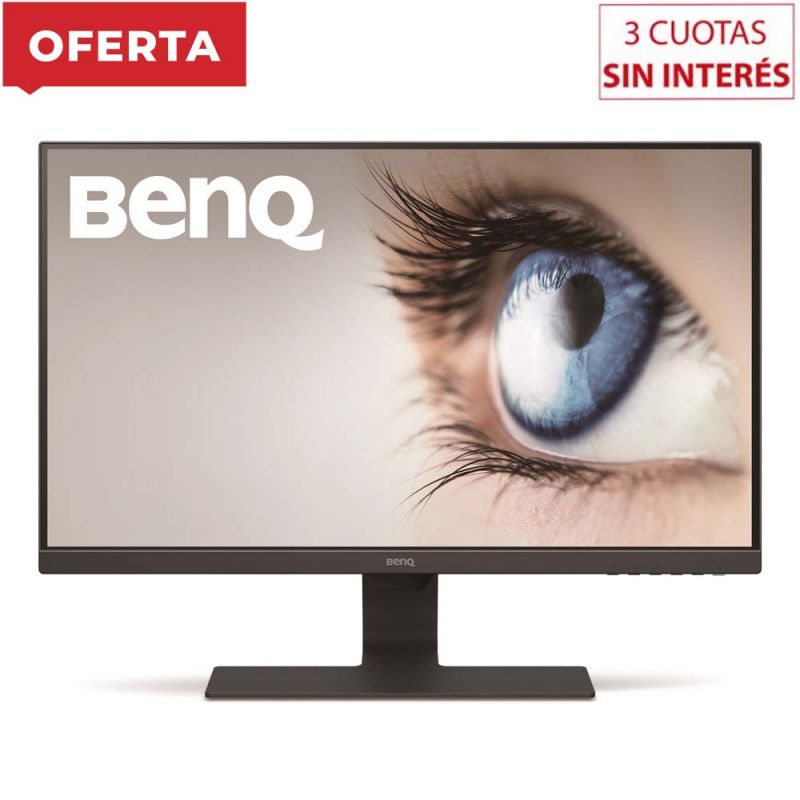 Monitor 27"  LED IPS BenQ GW2780 FHD Bisel Delgado Negro