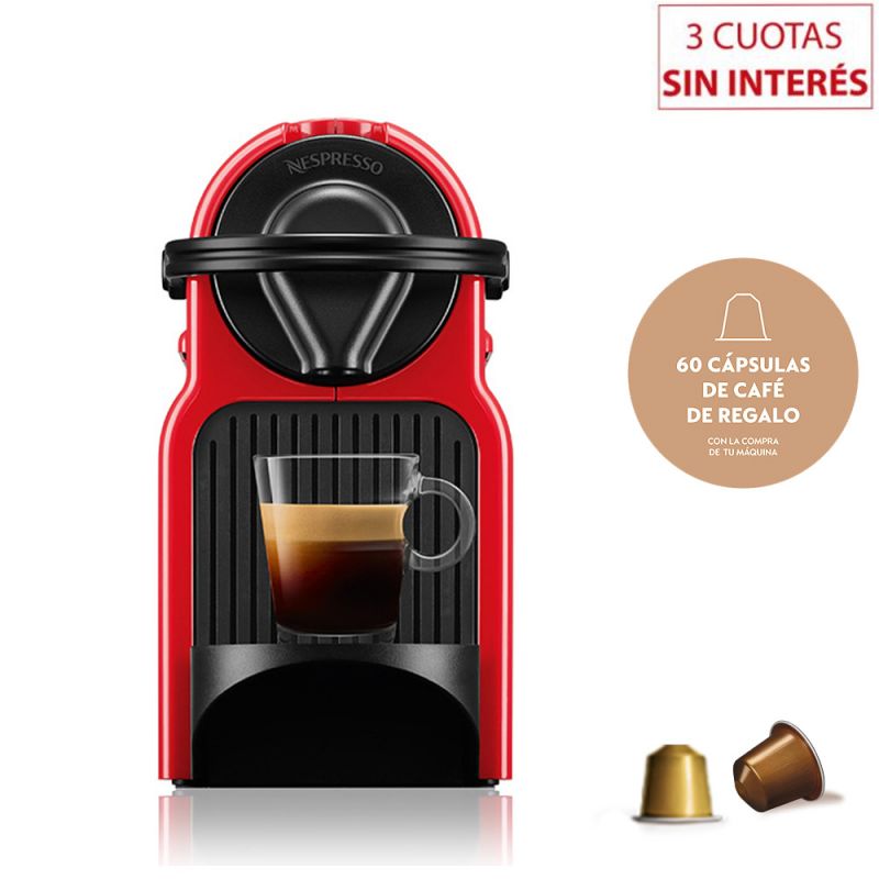 Cafetera Nespresso INISSIA Red C40-AR-RE-NE4 (I920021/854498)