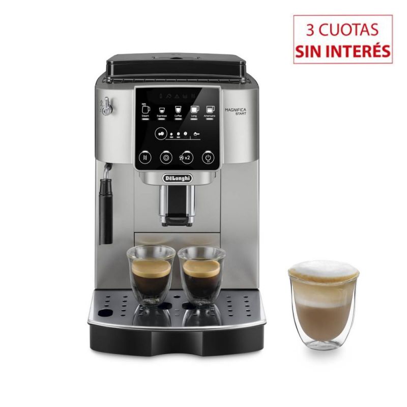 Cafetera Express C/Molinillo DeLonghi Magnifica Start DL-ECAM220.30 15Bar Inox