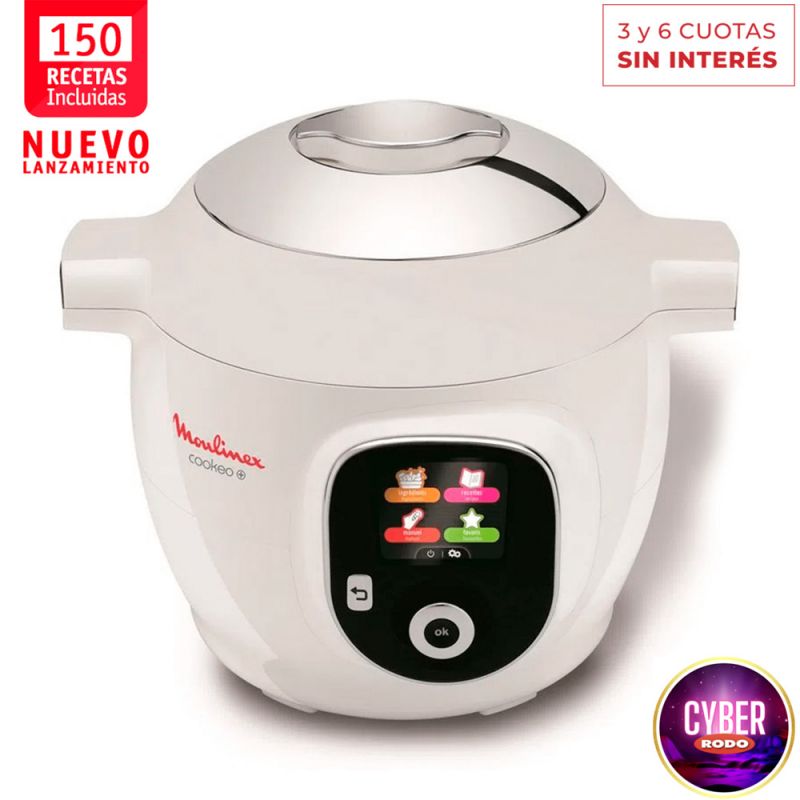 Robot de cocina Moulinex Cookeo CE851A10 Digital Blanco