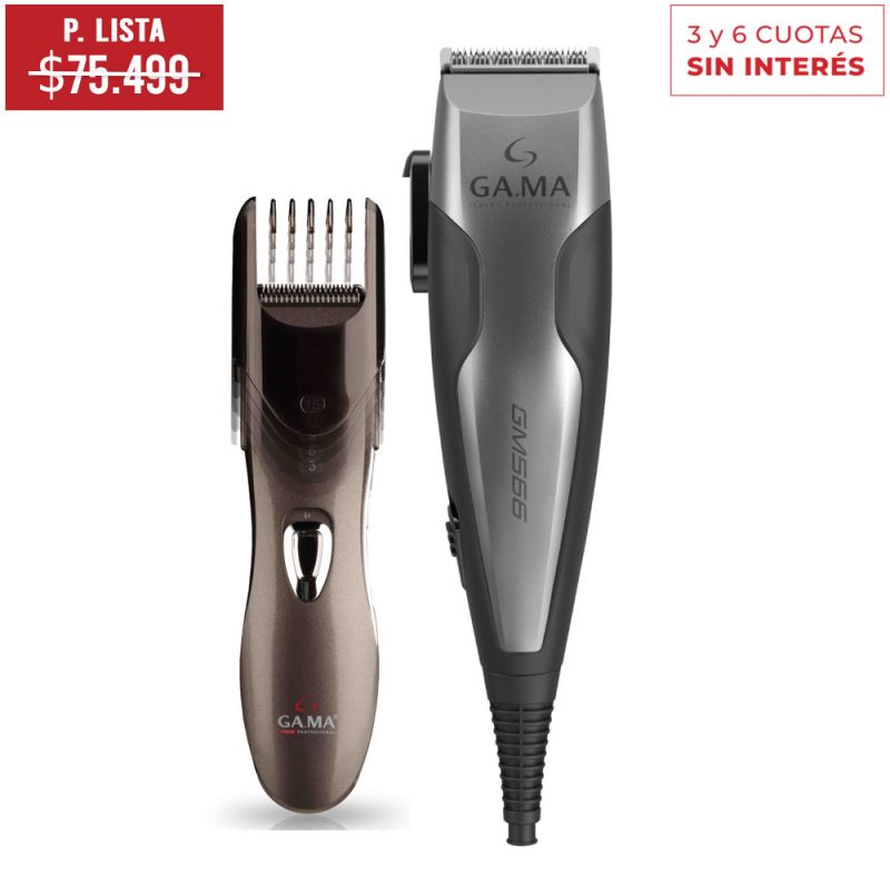 Cortadora GAMA Magnetic Clipper + Trimmer GM566/144590 29 Piezas