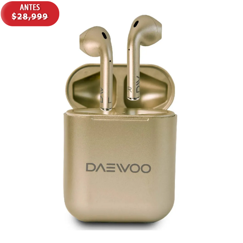 Auriculares Inalámbricos Daewoo Candy Spark DW-CS3105-GLD Dorado