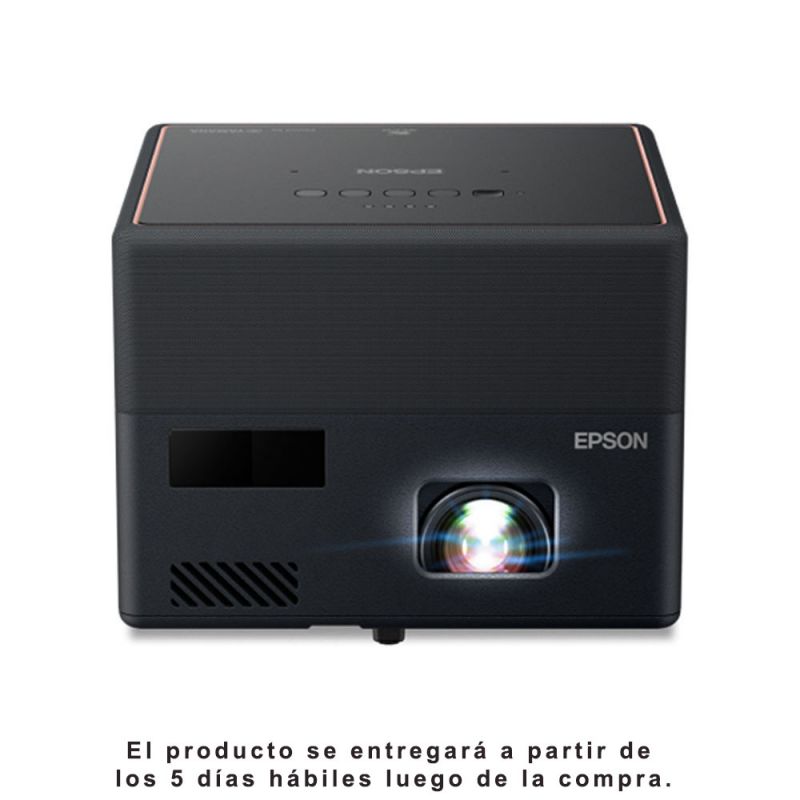Proyector Láser Portátil Epson EpiqVision EF-12 Android TV Negro