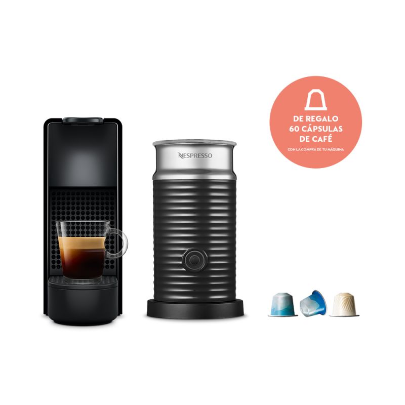 Cafetera Nespresso Essenza Mini Negra, Cafeteras