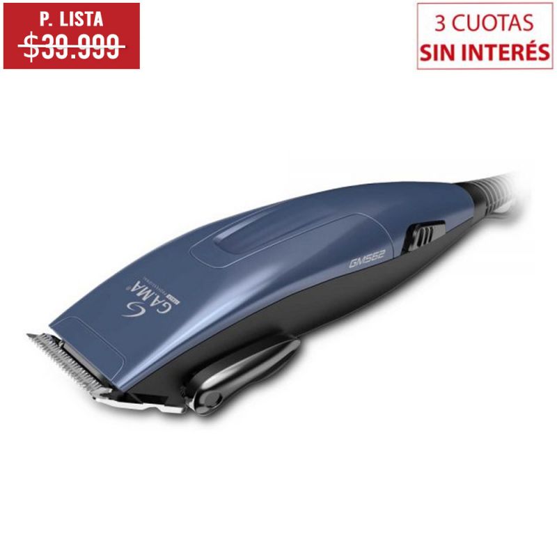 Cortadora de cabello GAMA GM562 13 piezas Azul