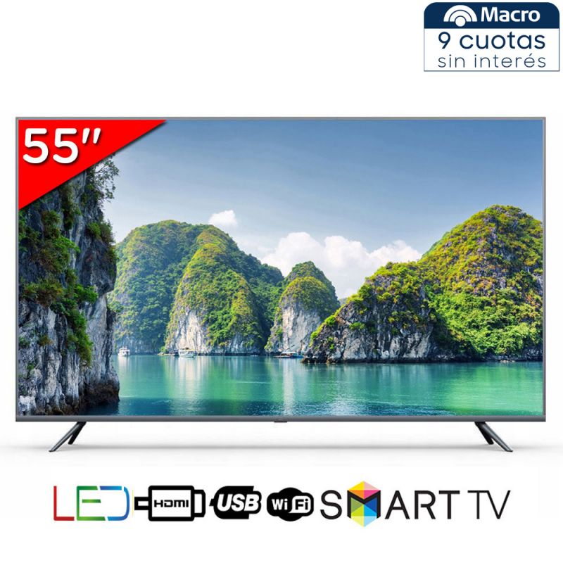 Smart TV 55" Zenith UHD 4K HEL-55ST4K