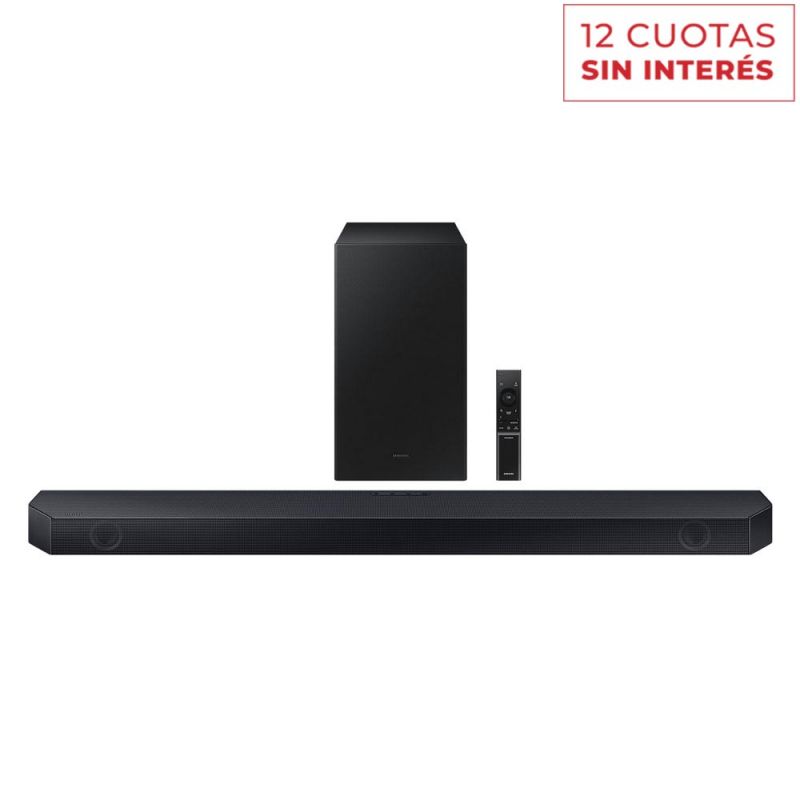 SoundBar + Subwoofer Samsung Q-Series HW-Q600C/ZB Bluetooth Negro