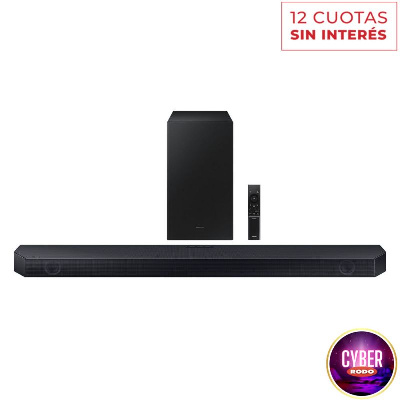 SoundBar + Subwoofer Samsung Q-Series HW-Q600C/ZB Bluetooth Negro