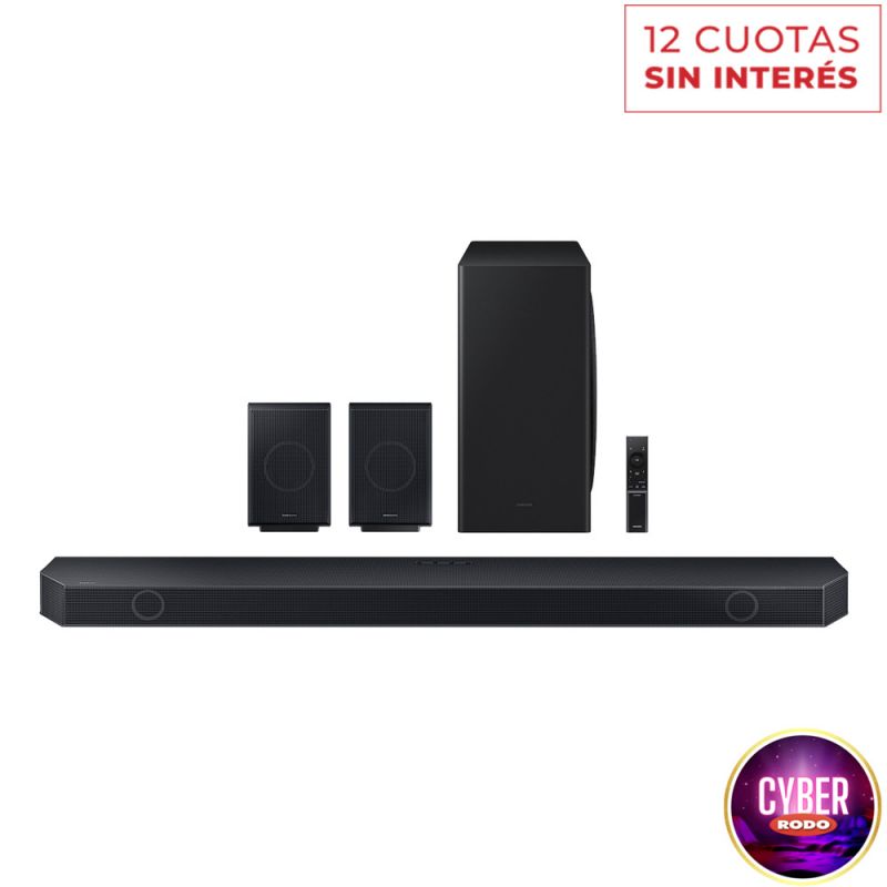 SoundBar + Subwoofer Samsung Q-Series HW-Q930C Bluethoot Negro