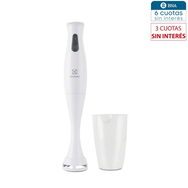 Licuadora de mano Electrolux IBA10 MIXER 500W Blanco