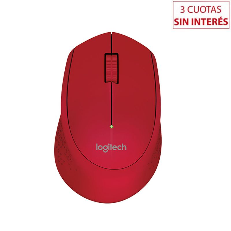 Mouse Inalámbrico Logitech M280 / 4286 Rojo