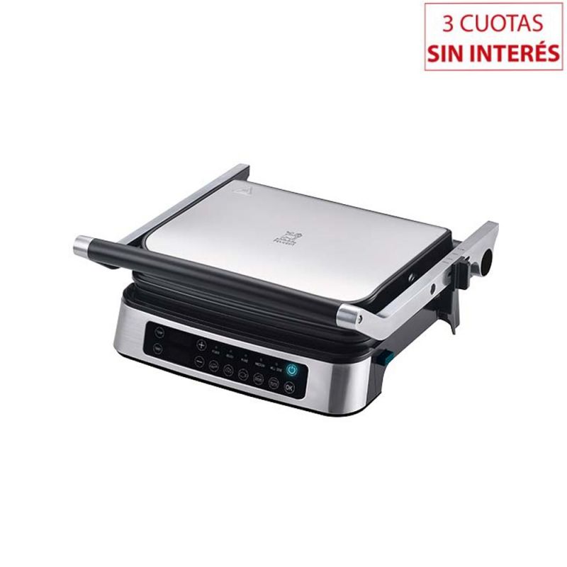 Grill/Wafflera Eléctrica Peugeot Annecy PB-G321 Antiadherente Inox