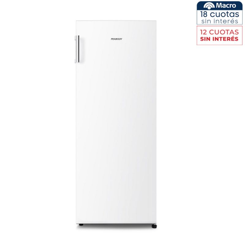 Freezer Vertical 153Lt Peabody PE-FV153B Blanco