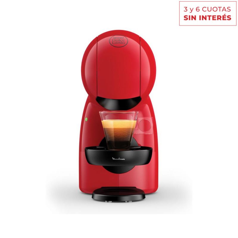 Cafetera Moulinex Dolce Gusto Piccolo PV1A0558 Roja 