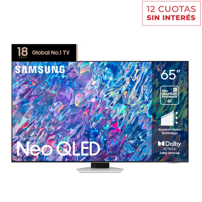 Smart TV 65" Samsung Neo QLED 4K UHD QN65QN85BAGCZB Gris