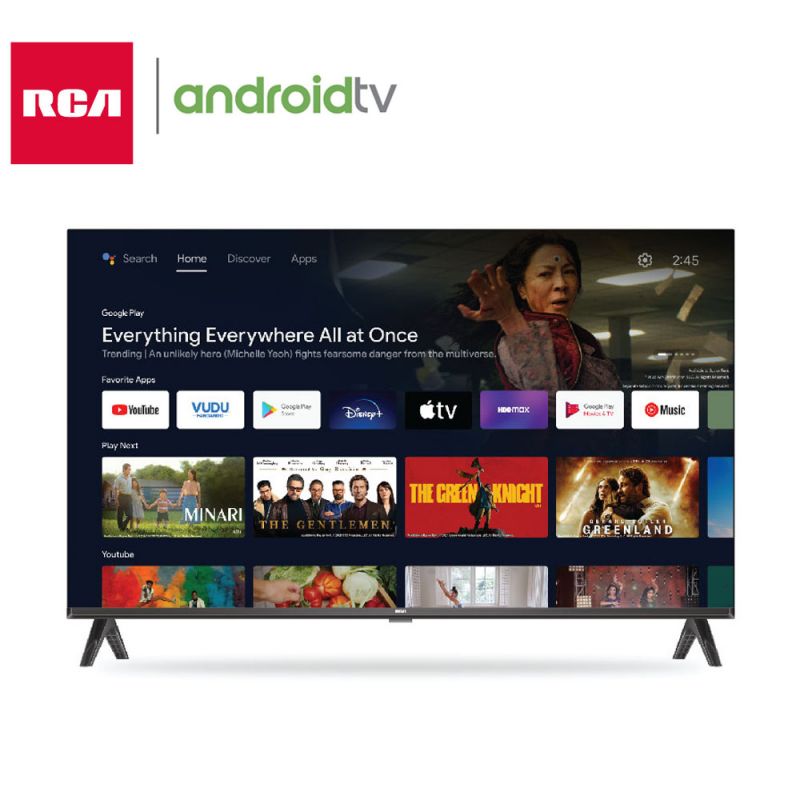 Smart TV 43" RCA FHD R43AND Android TV Gris