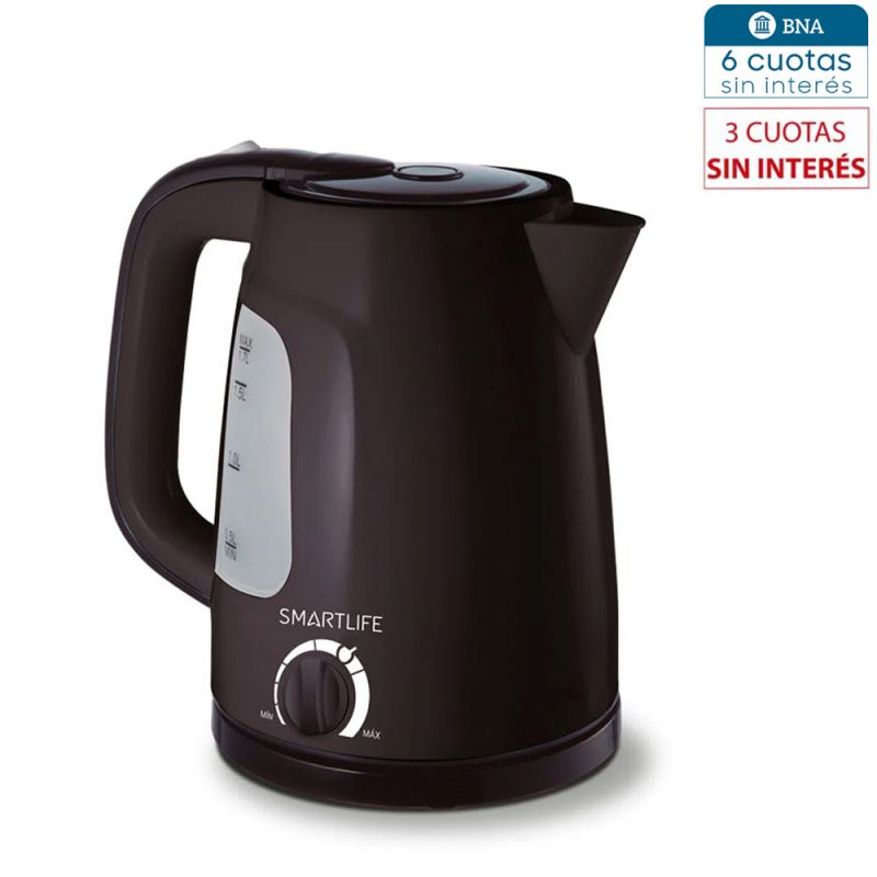 Pava Eléctrica Smartlife Corte Mate SL-EK1714BPN Negro