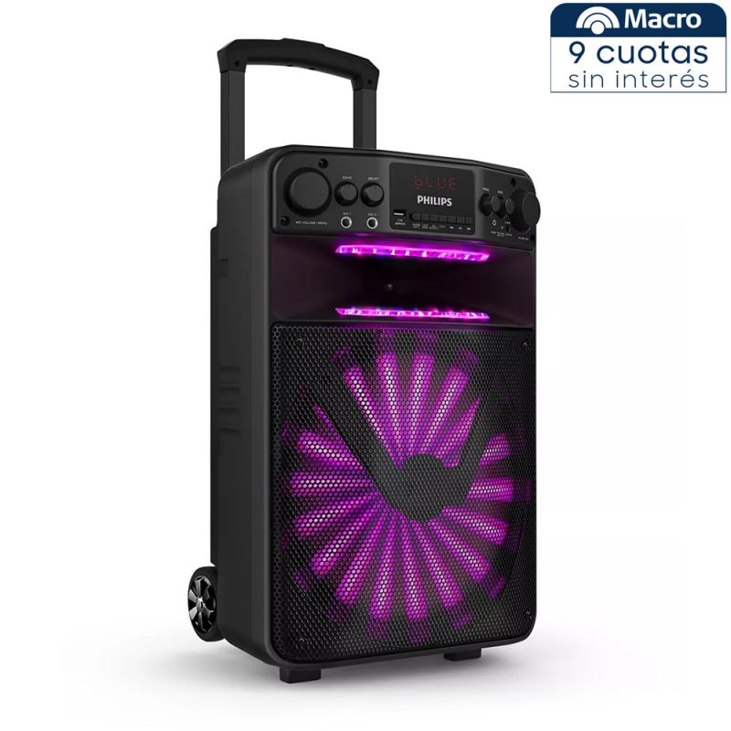 Parlante Portátil Bluetooth Philips Party TAX2706/77 Negro