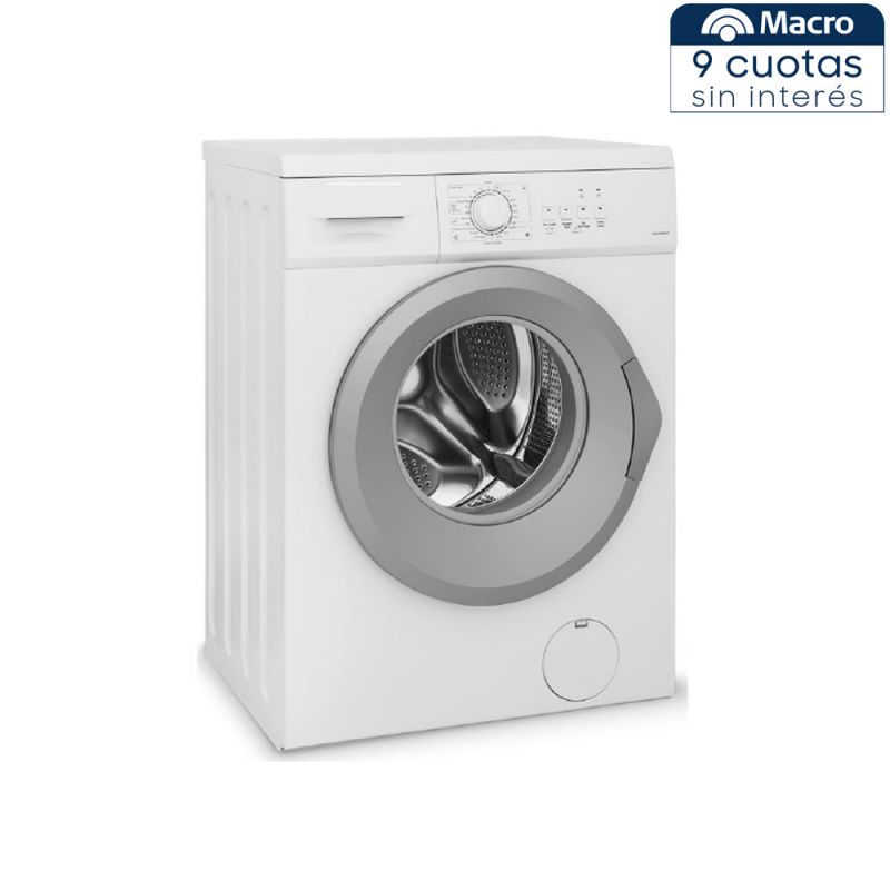 Lavarropas Automático Zenith ZEN080B 8KG 1200RPM Blanco