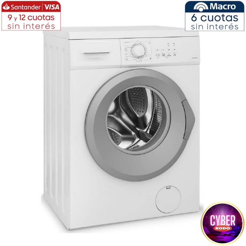 Zenith Lavarropas automático ZEN080B 8KG 1200RPM Blanco