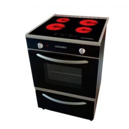 Cocina Eléctrica Vitro 60CM 4H Domec CEVN Negro