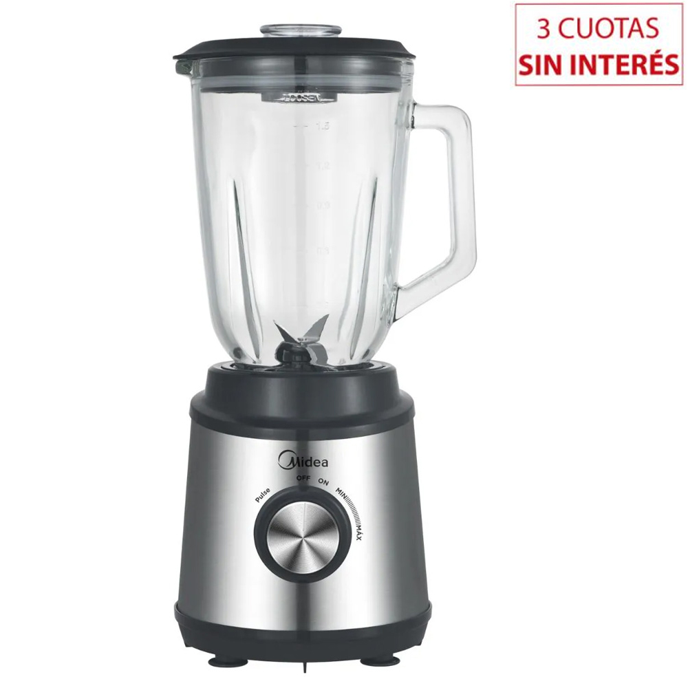 Licuadora Midea TB-M115XAR1 1.5L 800W Inox
